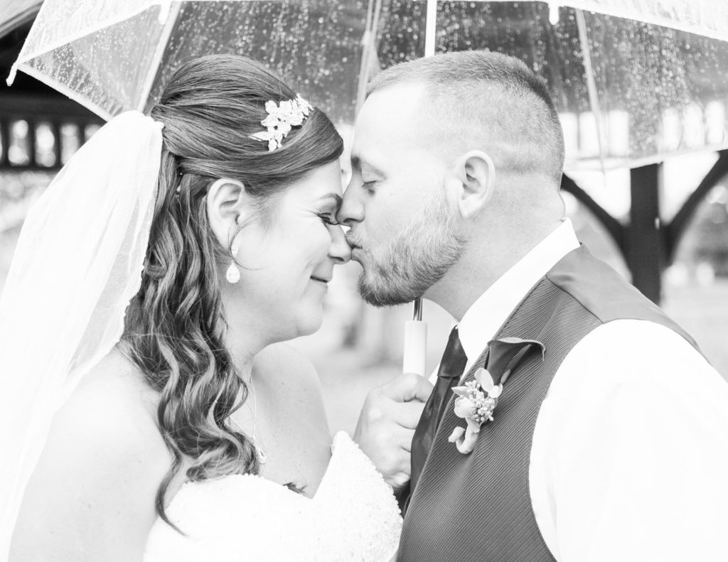 Rainy Wedding Day | Michelle Coombs Photography